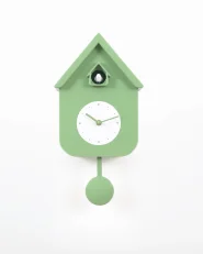 Pendelklokke BONNEVAL 24 cm med gjøkefunksjon Grønn_1158547