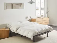 Electric Adjustable Bed Base BRUNOY 140 x 200 cm (EU Double) Grey_991553