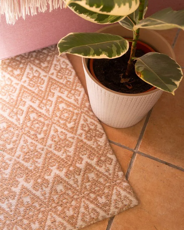 Rug ATIMA Beige 80 x 150 cm Jute_973647