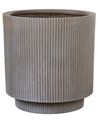 Plant Pot DARIA 37 cm Taupe