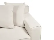 Soffa 3-sits VISKAN Chenille Off-White_903506