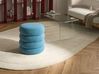 Pouffe SUMPTER Boucle Blue