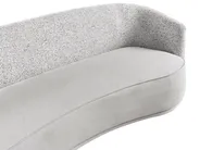 Sofa 3 Seater ROSET Fabric Grey_979088