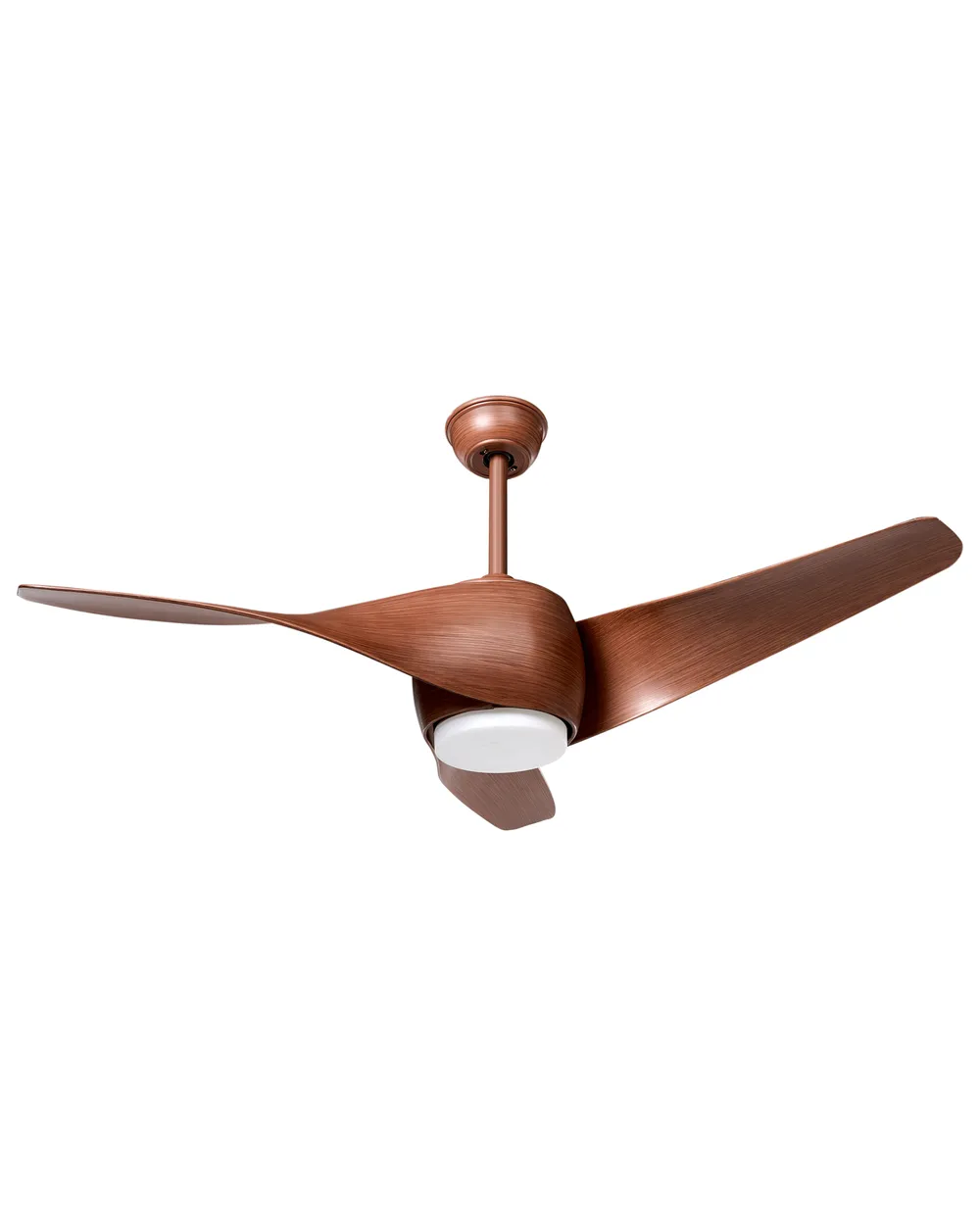 Ceiling Fan with Light PARIA with Remote Brown