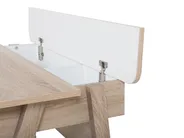 Home Office Desk JACKSON 110 cm 60 cm White_735633