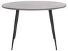 Dining Table ODEON Grey Concrete Effect 120 cm 120 cm