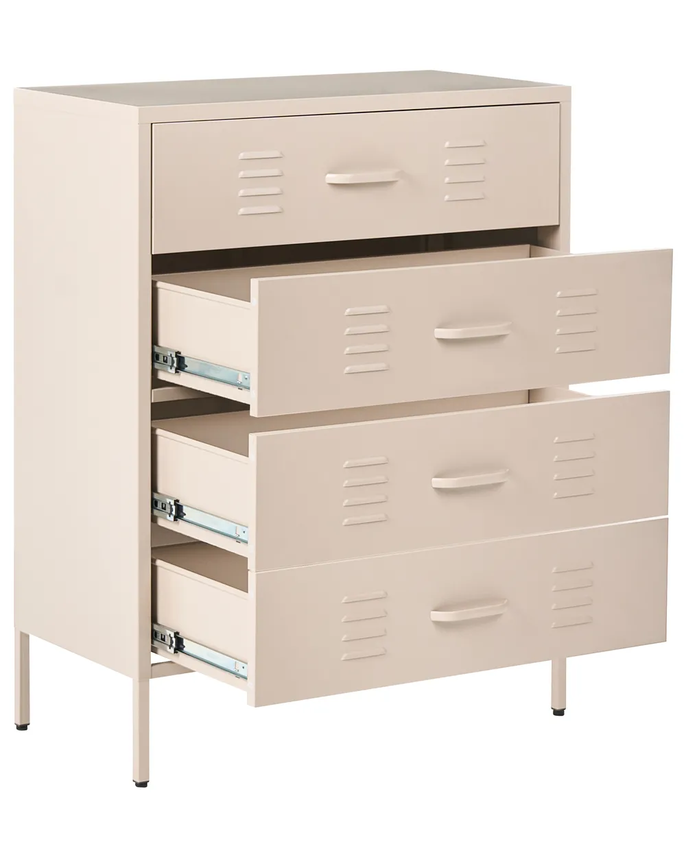 Chest of Drawers ENAGO Metal Beige_1067868