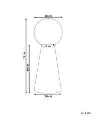 Outdoor LED Floor Lamp TORNE White_1022154