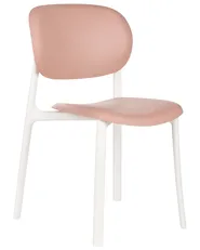 Set of 4 Garden Chairs MUSANO Pastel Pink_1017348