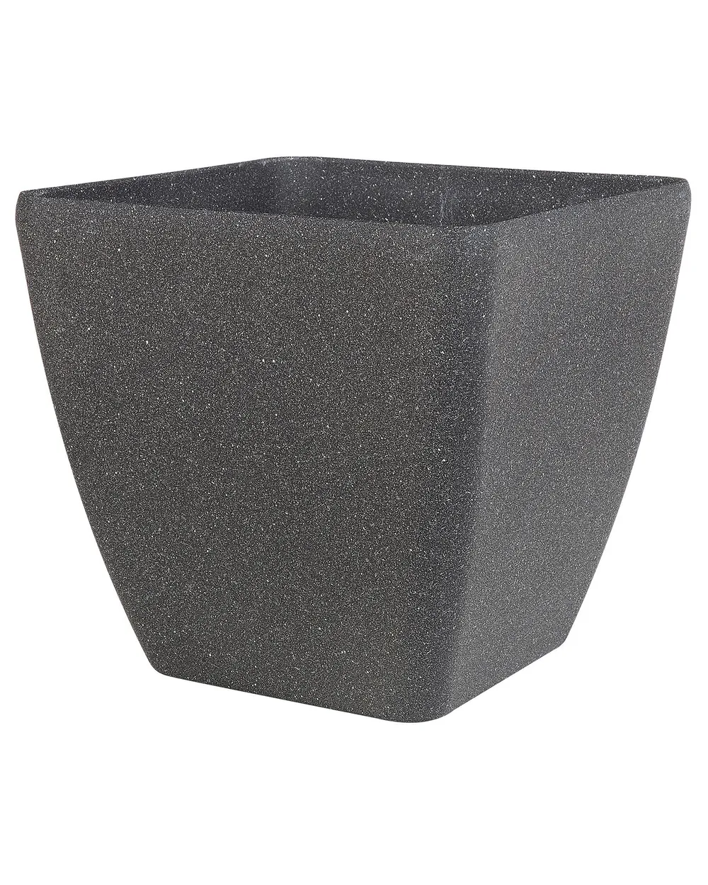 Set of 2 Plant Pots ZELI 49 cm Dark Grey_850563