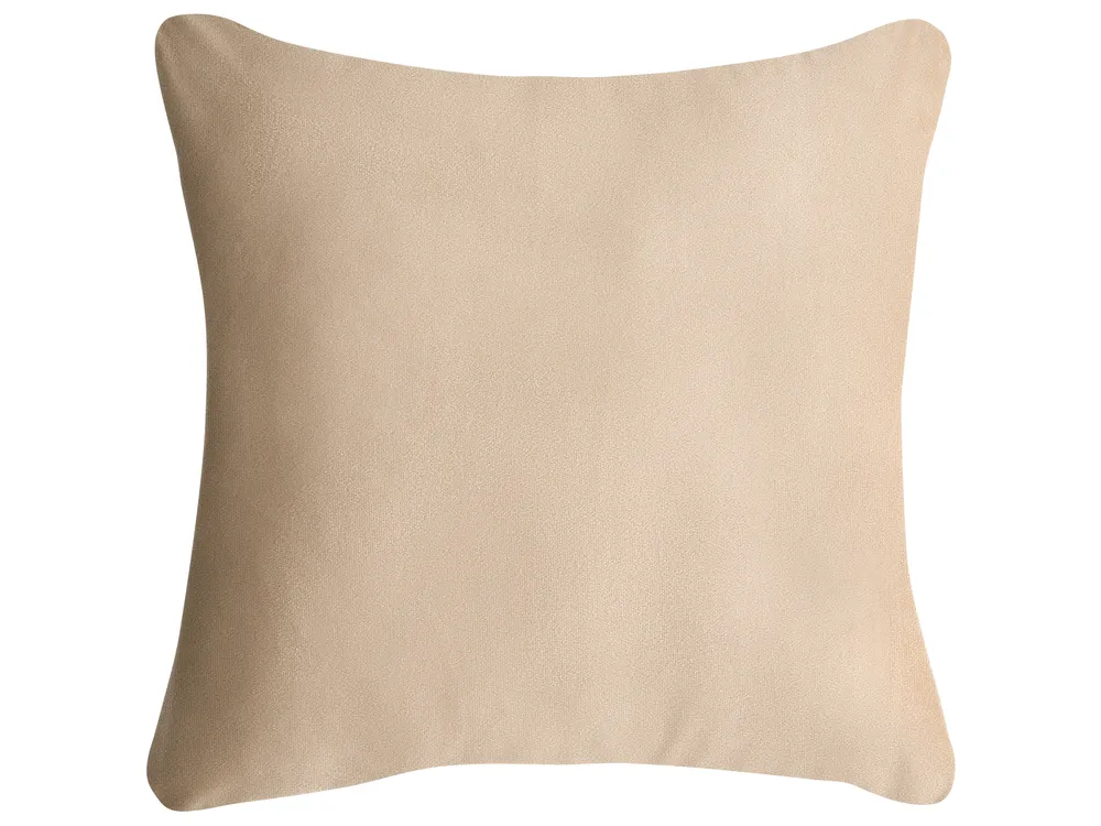 Set of 3 Decorative Cushions VATICA 30 x 50 cm 45 x 45 cm Velvet Multicolour Solid_1039133