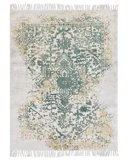 Teppe BOYALI Lys beige 160 x 230 cm Viskose_836768