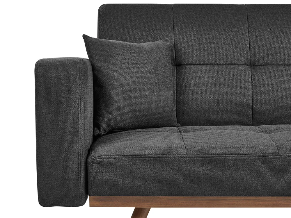 Bäddsoffa 3-sits HJULBY Svart_1030224