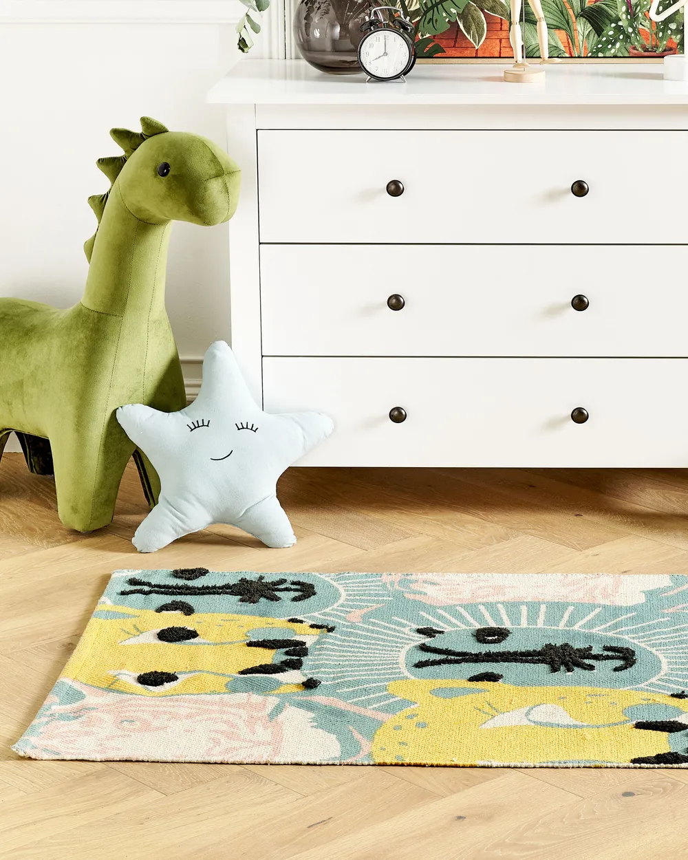 Kids Rug TUTUT Multicolour 80 x 150 cm Cotton