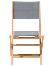 Set of 2 Garden Chairs CESANA Acacia Wood Light Brown_716849