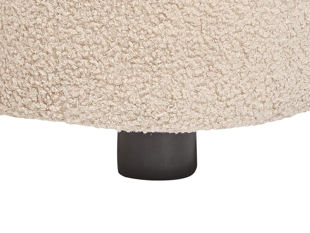 Living Room Set 4 Seater LEIREN Boucle Beige_920754