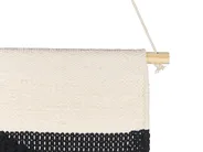 Fabric Wall Hanging DASKA Cotton 107 cm Beige_841446