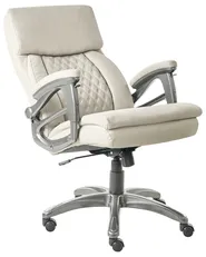 Executive Chair GALLANT Faux Leather Beige_990354