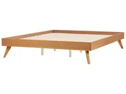 Sänky ilman sängynpäätyä BERRIC 180 x 200 cm Luonnollinen saarniviilu_912542