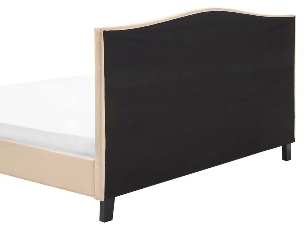 Bed Fabric MONTPELLIER 160 x 200 cm (EU King Size) Beige_754220