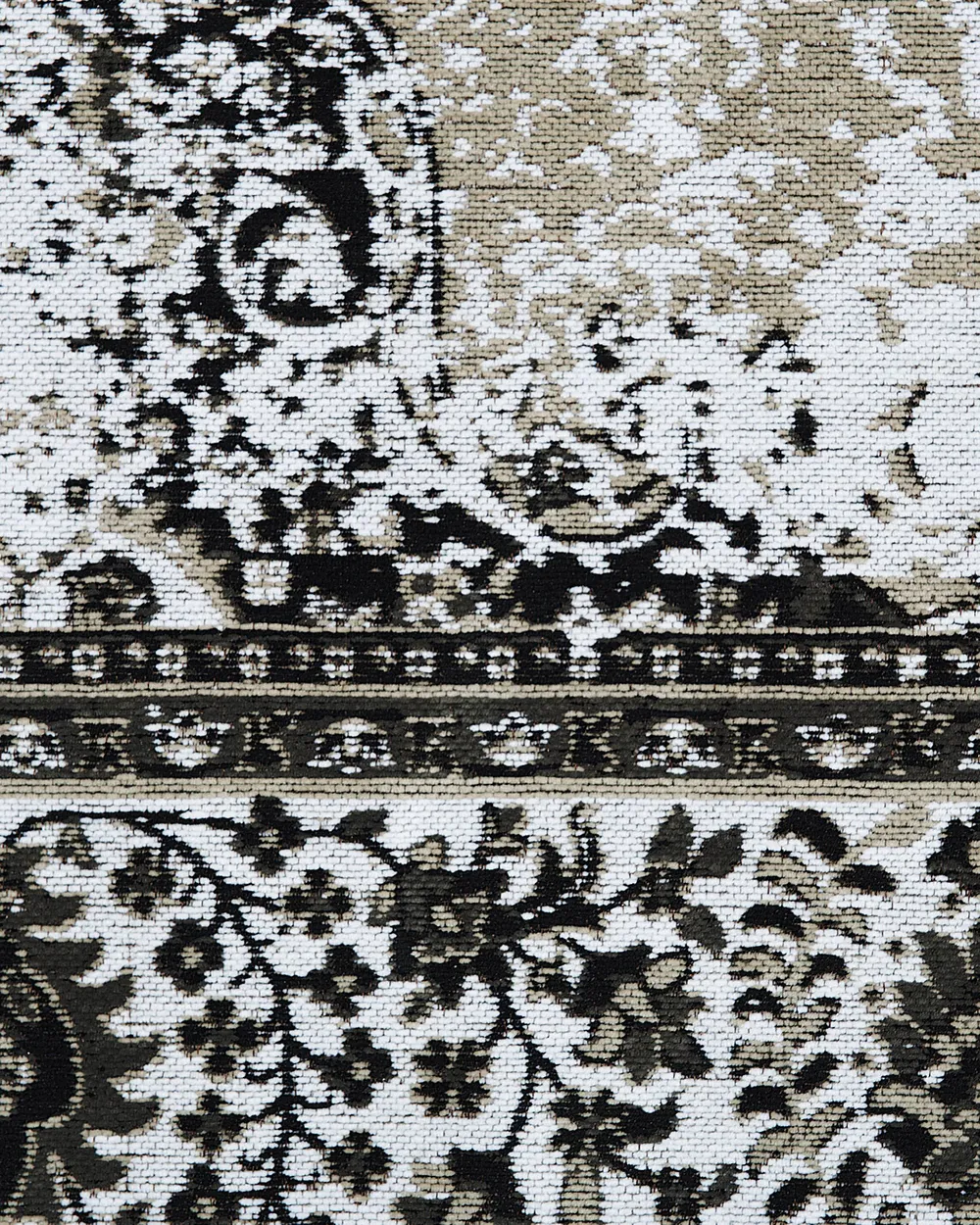 Rug ALMUS Taupe 140 x 200 cm Cotton_702805