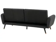 Sofa Bed 3 Seater VIMMERBY Fabric Black_899970