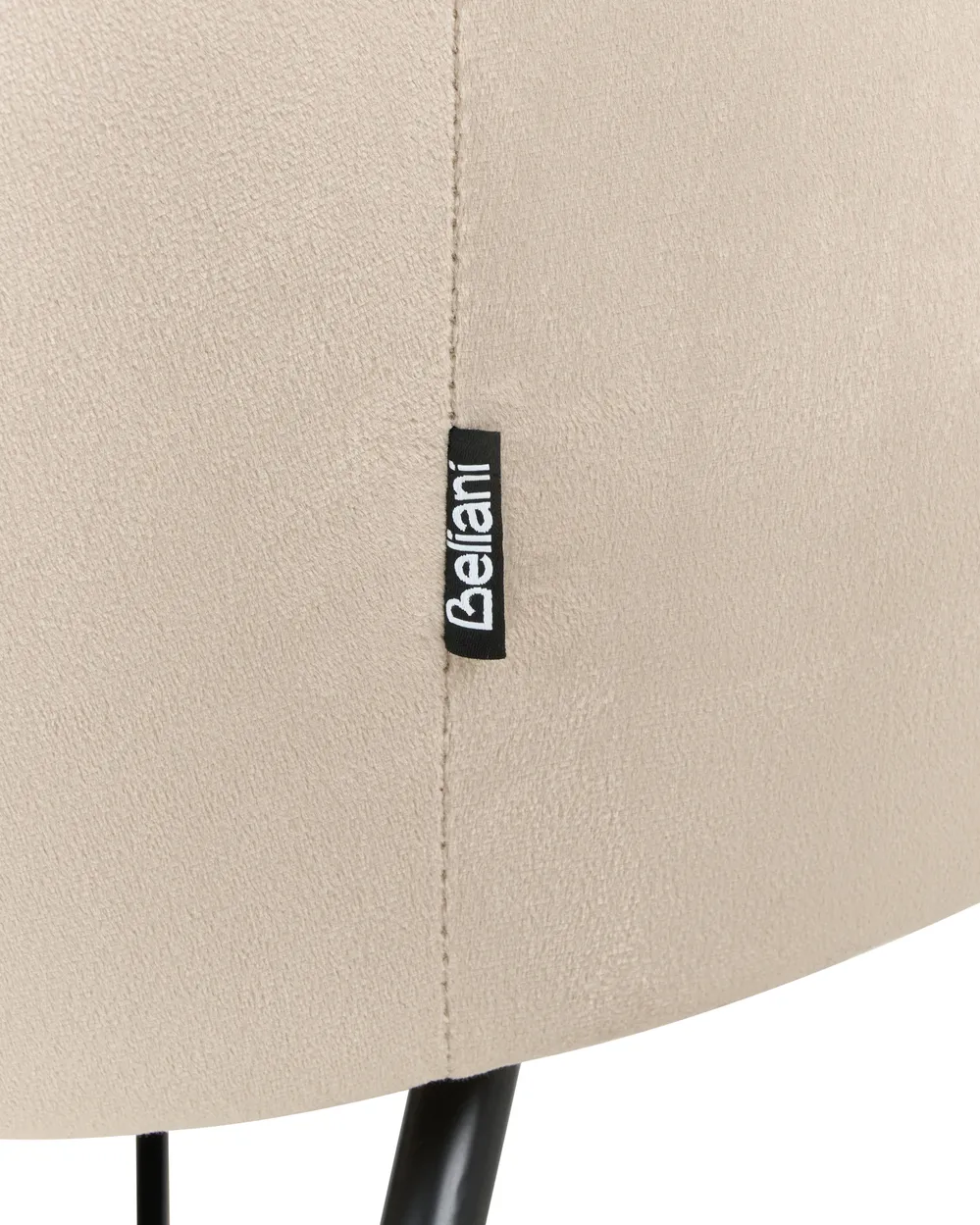 Gungstol ELLAN Sammet Beige_995608