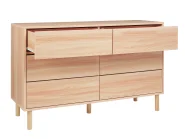 6 Drawer Chest SHARPE Light Brown_916281