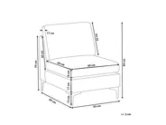 1-Seat Section EVJA Velvet Grey_817785