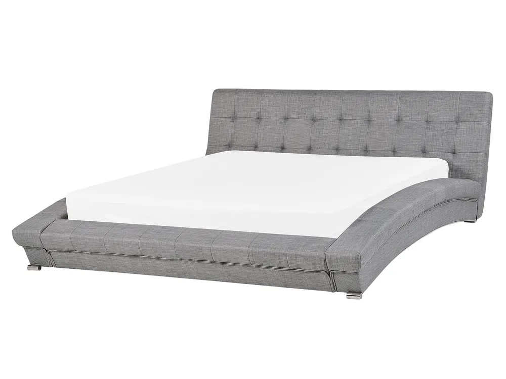 Waterbed Fabric LILLE 160 x 200 cm (EU King Size) Grey