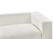 Sofa 3 Seater NIVALA Boucle Off-White_946986