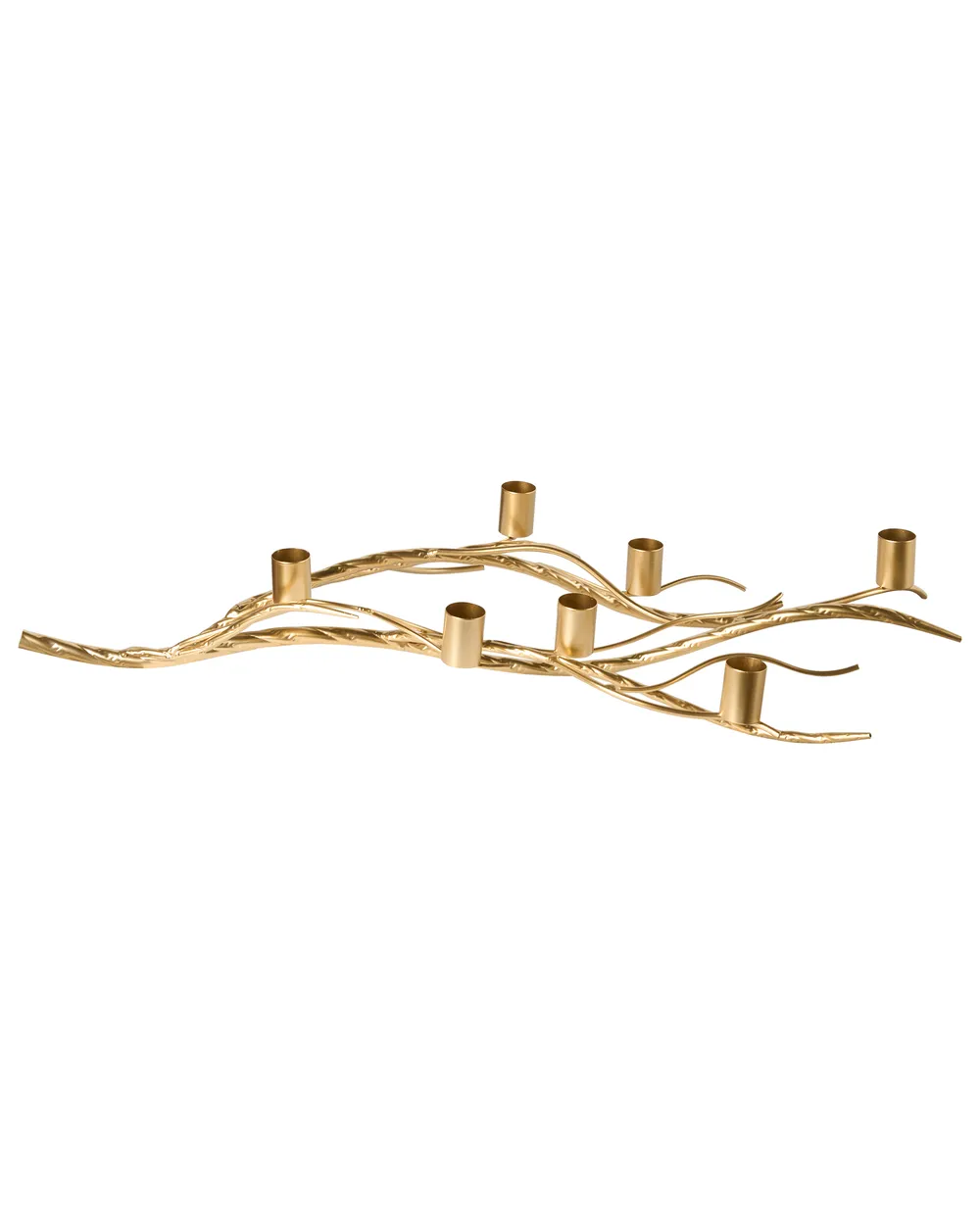 Candle Holder ARRENTELA 10 cm Metal Gold