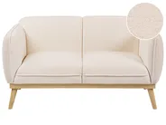 Soffa 2-sits LJUNG Bouclé Ljusbeige_1076446