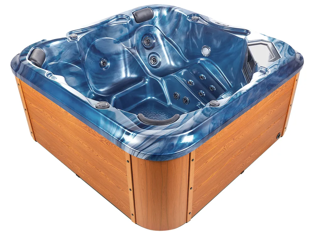 Outdoor Hot Tub with LED TULAROSA Blue