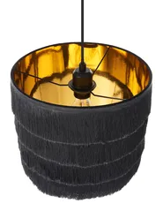 Pendant Lamp SUAPURE Fabric Black_955574