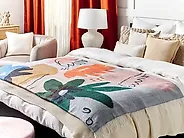 Blanket BAIDI 130 x 170 cm Multicolour_1179910