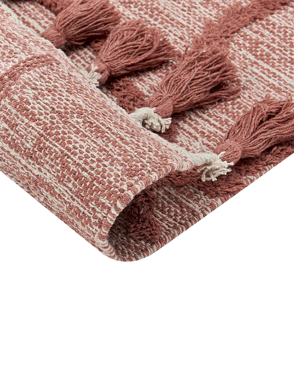 Matto KIRSEHIR Punainen 80 x 150 cm Puuvilla_839696
