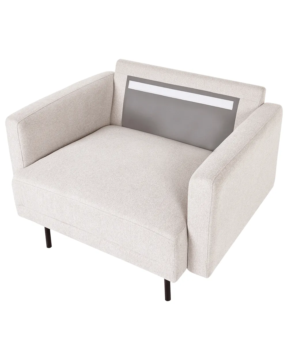 Armchair BREDA Fabric Light Beige_1078125
