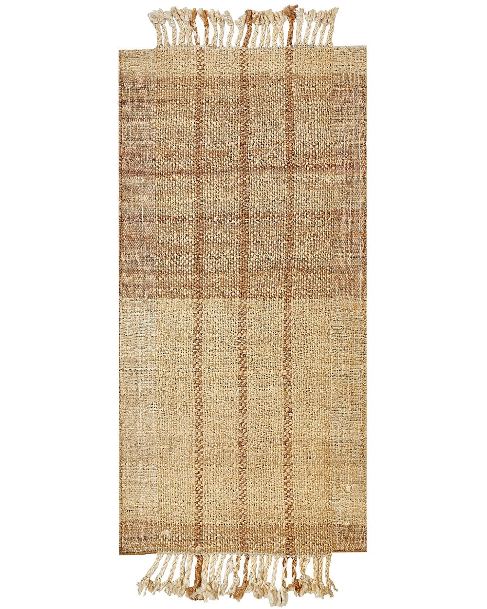 Teppe KARKIN Beige 80 x 150 cm Jute