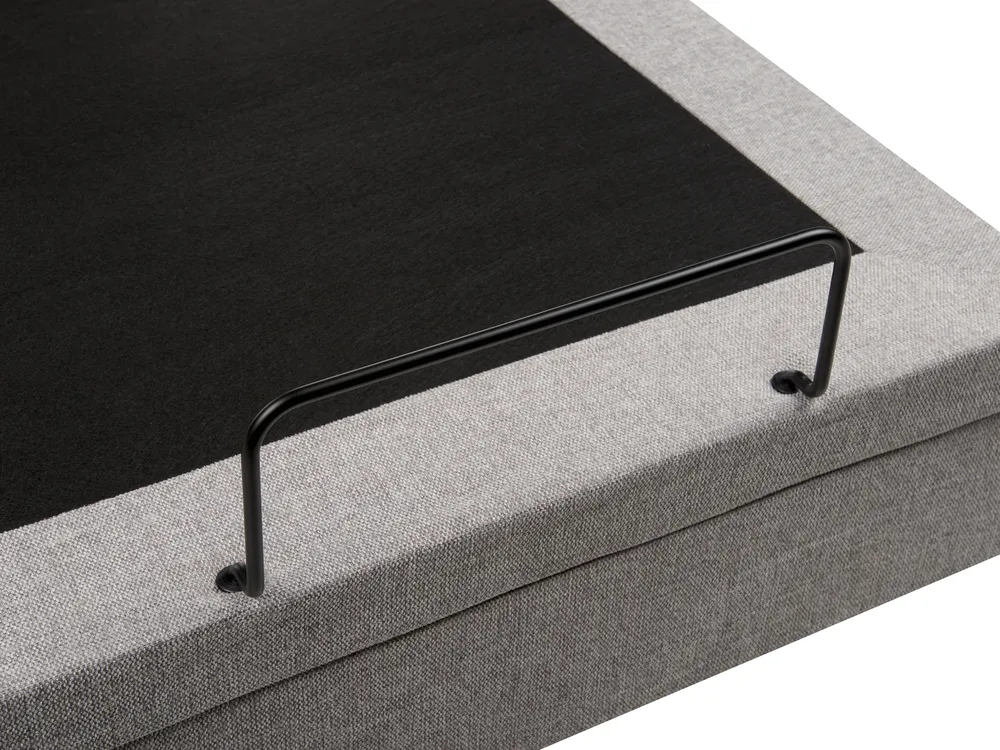 Adjustable Bed Fabric DUKE 180 x 200 cm (EU Super King) Light Grey_973545