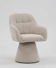 Ruokatuoli LIVONIA Chenille Vaaleanbeige_1124611
