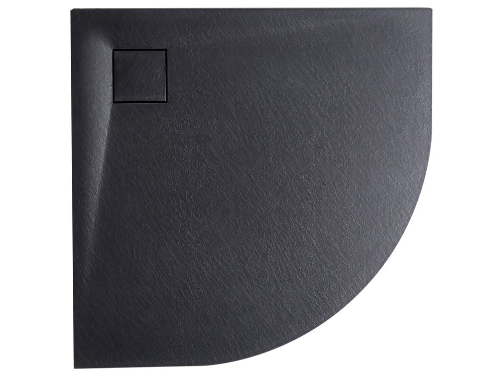 Shower Tray PARON 900 x 900 x 30 mm Black