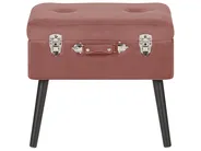Storage Stool MALLARD Corduroy Pink_773586