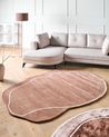 Rug DERA Brown 160 x 230 cm Viscose