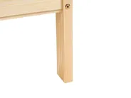 Bed Pine Wood MADONE 180 x 200 cm (EU Super King) Light Brown_1131120