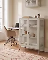 Vitriini HARLYN  90 cm Metalli Beige
