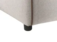 Sofa Bed 2 Seater ISHOJ Fabric Light Beige_939963