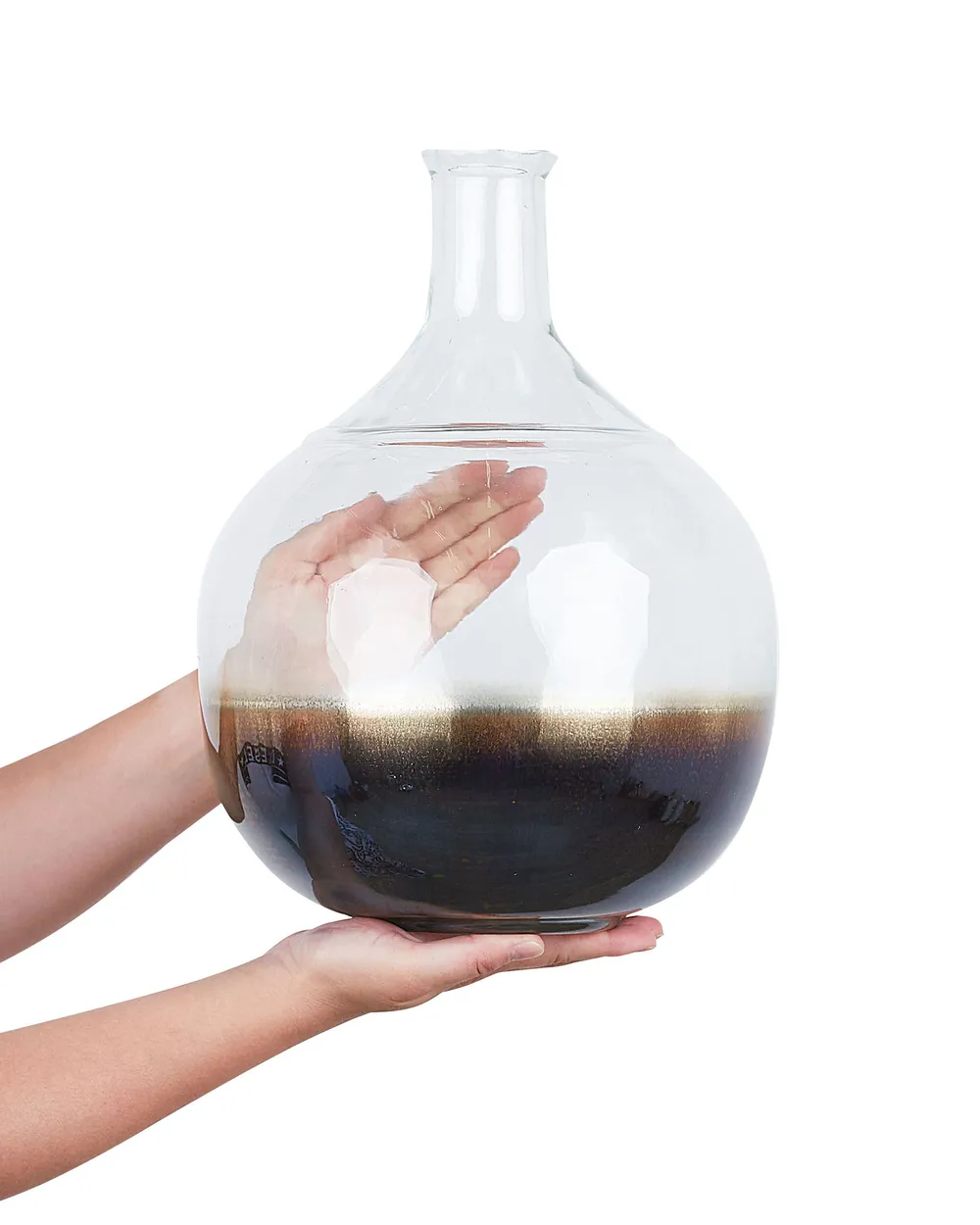 Blomvas RAZALA 34 cm Glas Flerfärgad_870686