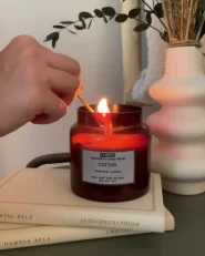 Set of 2 Scented Candles ABSOLUTE ALCHEMY Soy Wax Fresh Notes_982435