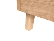 Bed WIZERNES 140 x 200 cm (EU Double) Light Oak_979991